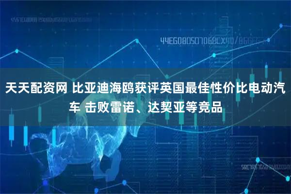 天天配资网 比亚迪海鸥获评英国最佳性价比电动汽车 击败雷诺、达契亚等竞品
